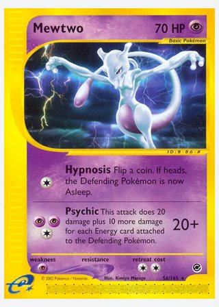 Mewtwo — catalogusbeeld