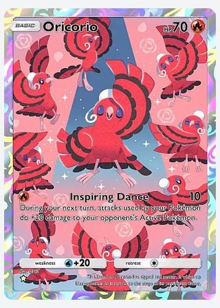 Oricorio — catalogusbeeld
