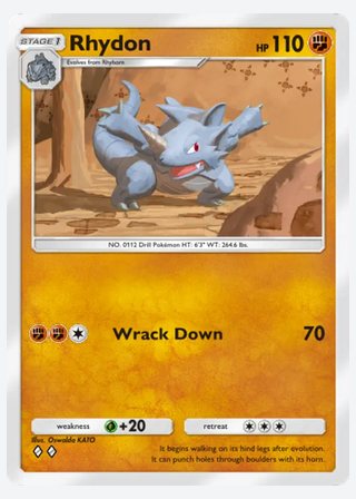 Rhydon — catalogusbeeld