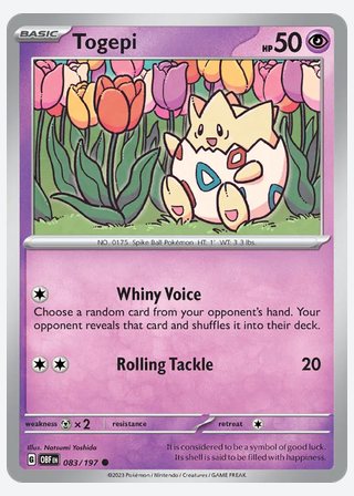 Togepi — catalogusbeeld