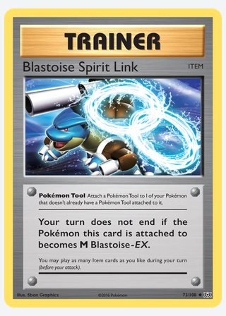 Blastoise Spirit Link — catalogusbeeld
