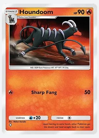 Houndoom — catalogusbeeld