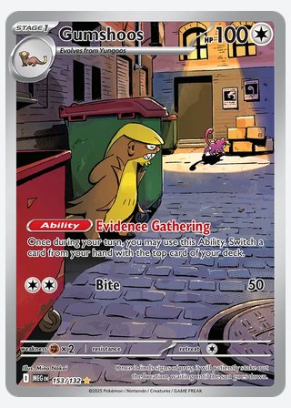Gumshoos — catalogusbeeld