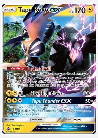 Tapu Koko GX — catalogusbeeld