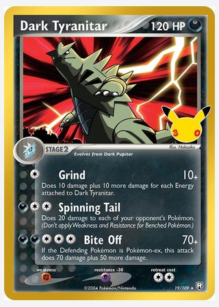 Dark Tyranitar — catalogusbeeld