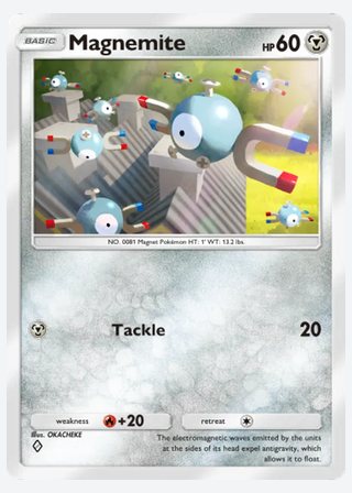 Magnemite — catalogusbeeld