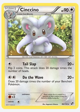 Cinccino — catalogusbeeld