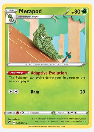 Metapod — catalogusbeeld