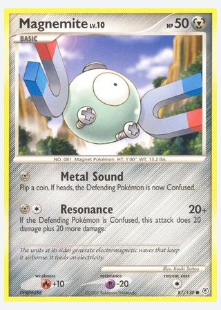 Magnemite — catalogusbeeld