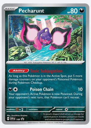 Pecharunt — catalogusbeeld