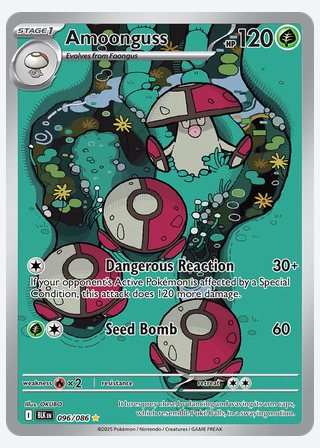 Amoonguss — catalogusbeeld