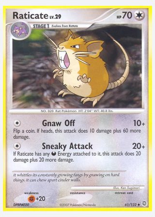 Raticate — catalogusbeeld