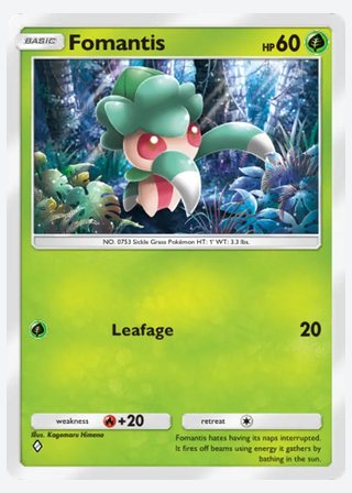 Fomantis — catalogusbeeld