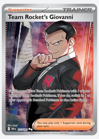 Team Rocket's Giovanni — catalogusbeeld