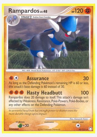 Rampardos — catalogusbeeld