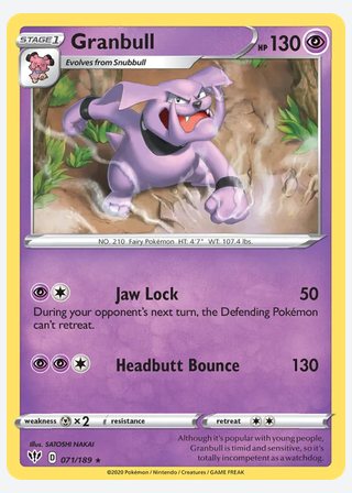 Granbull — catalogusbeeld