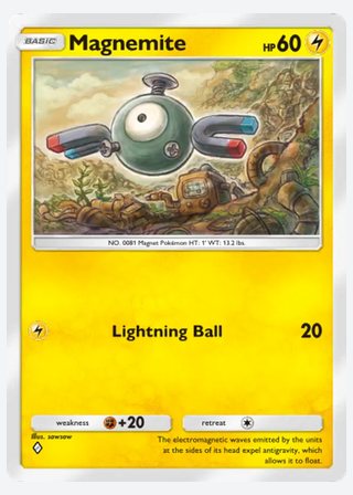 Magnemite — catalogusbeeld