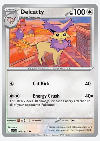 Delcatty — catalogusbeeld