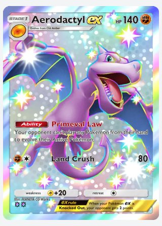 Aerodactyl ex — catalogusbeeld
