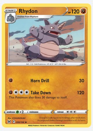 Rhydon — catalogusbeeld