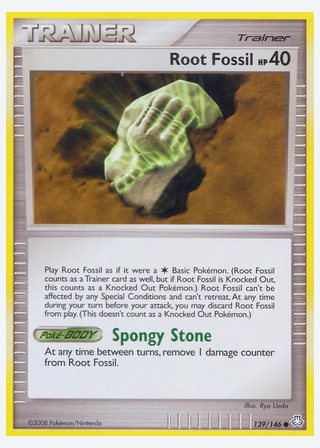 Root Fossil — catalogusbeeld