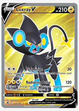 Luxray V — catalogusbeeld