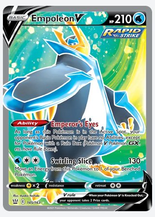Empoleon V — catalogusbeeld