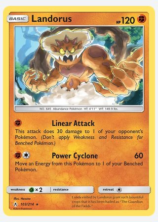 Landorus — catalogusbeeld