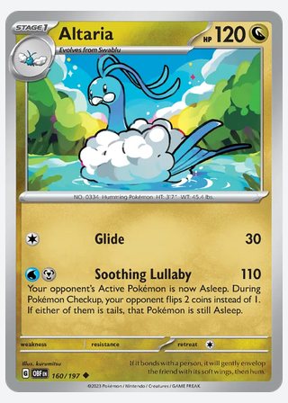 Altaria — catalogusbeeld