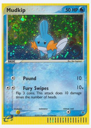 Mudkip — catalogusbeeld