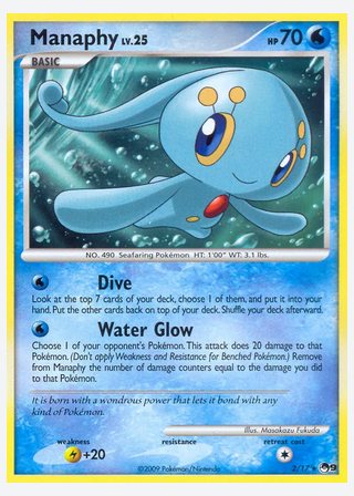 Manaphy — catalogusbeeld