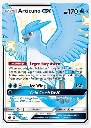 Articuno-GX — catalogusbeeld