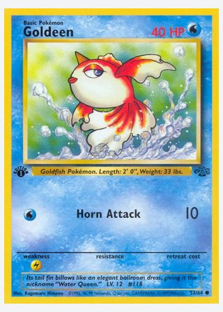 Goldeen — catalogusbeeld