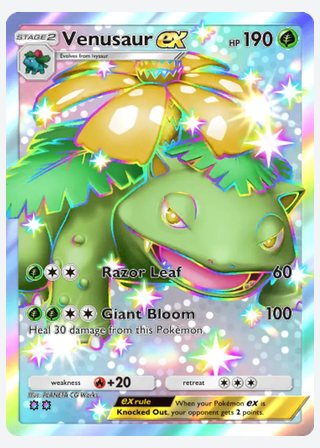 Venusaur ex — catalogusbeeld