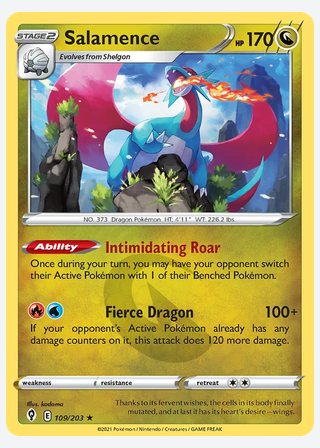 Salamence — catalogusbeeld
