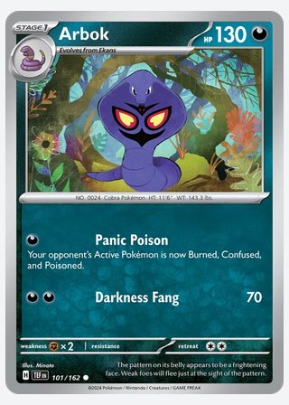 Arbok — catalogusbeeld