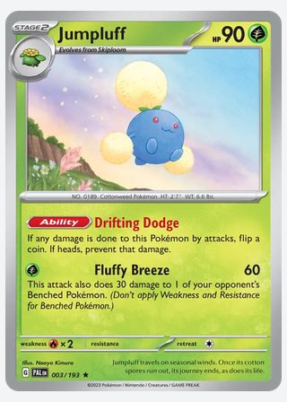 Jumpluff — catalogusbeeld