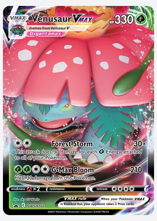 Venusaur VMAX — catalogusbeeld
