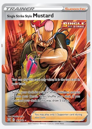 Single Strike Style Mustard — catalogusbeeld