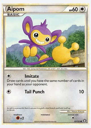 Aipom — catalogusbeeld