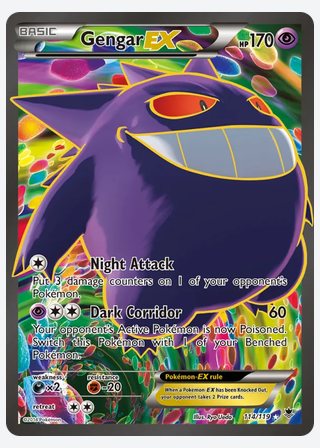 Gengar EX — catalogusbeeld