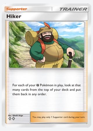 Hiker — catalogusbeeld