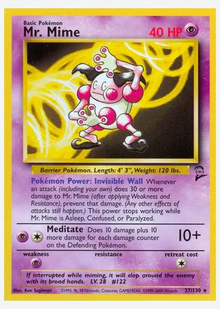 Mr. Mime — catalogusbeeld