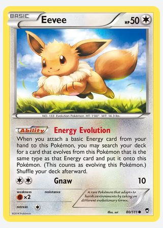 Eevee — catalogusbeeld