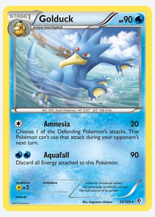 Golduck — catalogusbeeld