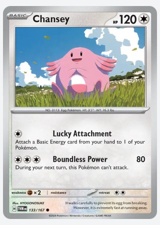 Chansey — catalogusbeeld