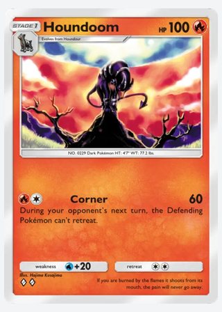 Houndoom — catalogusbeeld