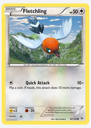Fletchling — catalogusbeeld