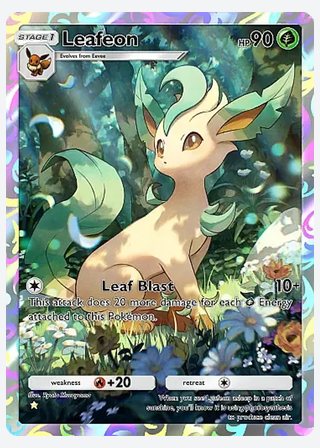 Leafeon — catalogusbeeld