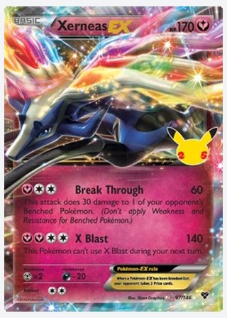 Xerneas EX — catalogusbeeld